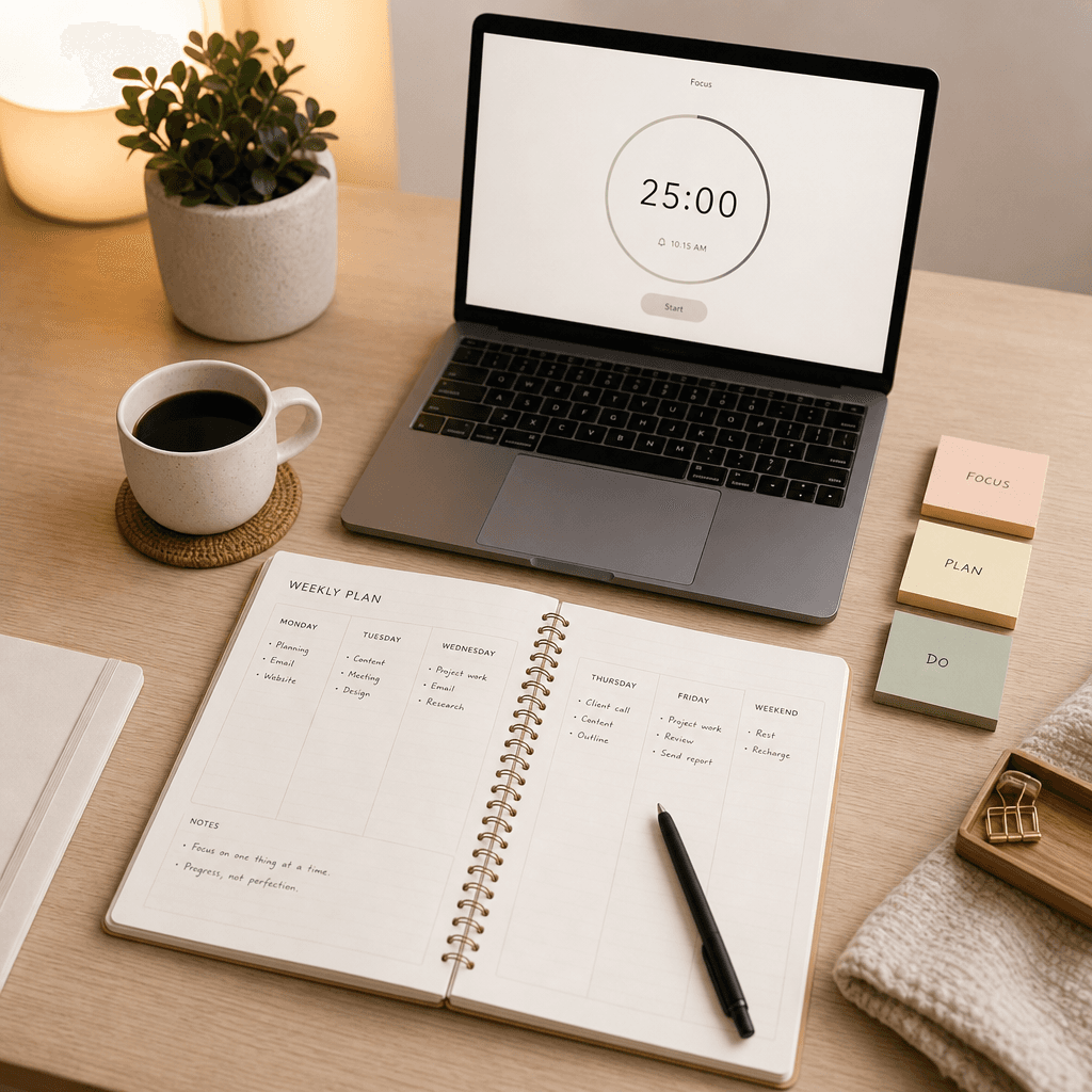 A 30-Minute Weekly Planning Reset for Deep Work