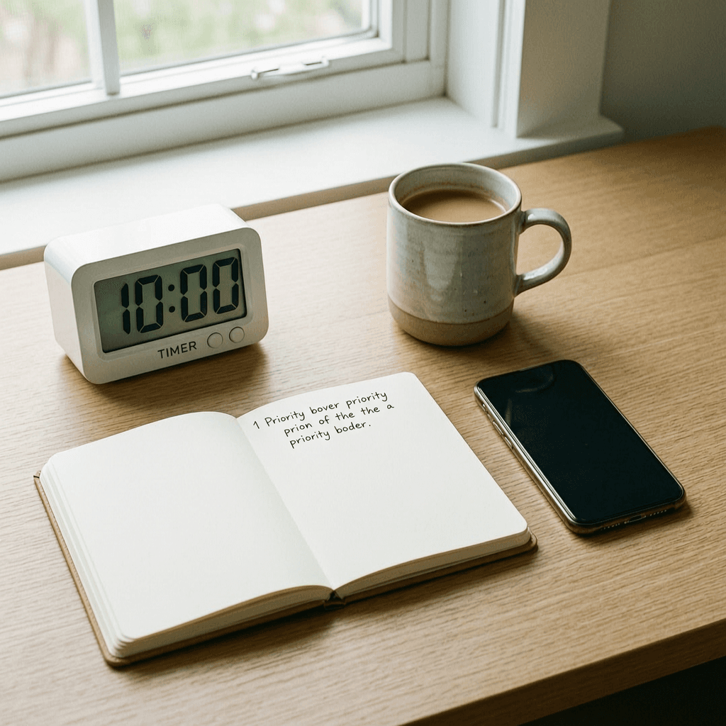 The 10-Minute Focus Ritual for Distractible Minds